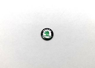 LOGO LLAVE SKODA VERDE 14MM