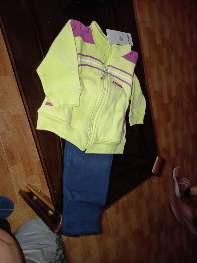 Chándal bebé niña talla 4 - Joma