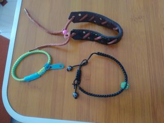 Pulseras artesanales - 3 piezas
