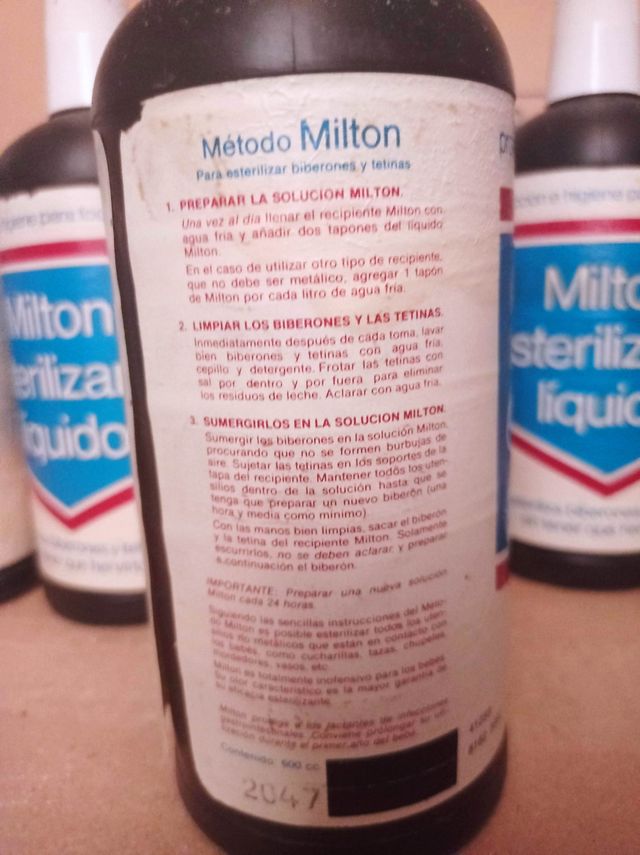 Esterilizante líquido Milton 