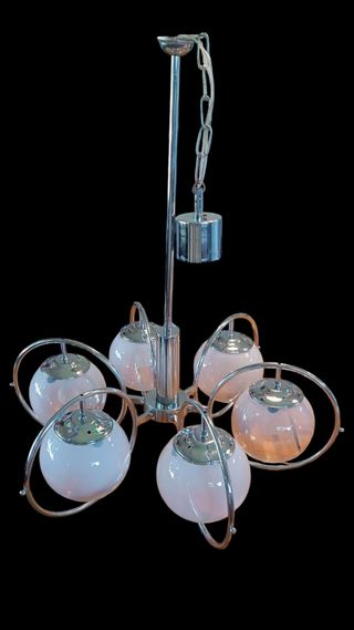 Lampadario Mid-Century 6 luci