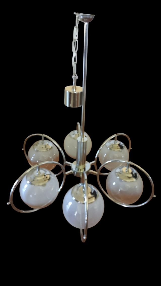 Lampadario Mid-Century 6 luci