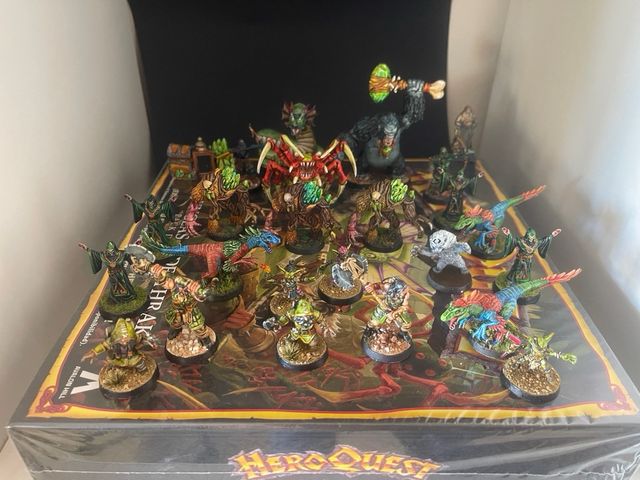 HeroQuest PINTADO Junglas de Deltthrak