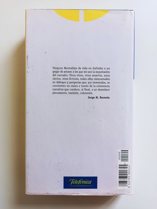 NOVELA "GALINDEZ" DE MANUEL VÁZQUEZ MONTALBÁN 