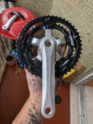 Pedaleira Shimano - 48/38 Dentes