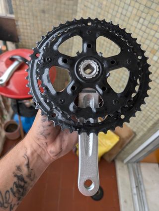 Pedaleira Shimano - 48/38 Dentes