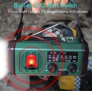 Radio Emergenza Portatile - Torcia LED