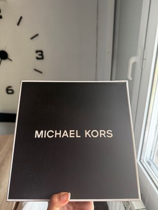 Cinturón y cartera Michael Kors negros