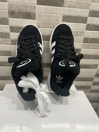 Adidas Campus 38 - Zapatillas negras