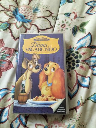 VHS La Dama y el Vagabundo