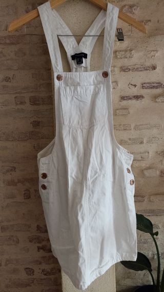 Peto vaquero blanco Atmosphere - Talla S
