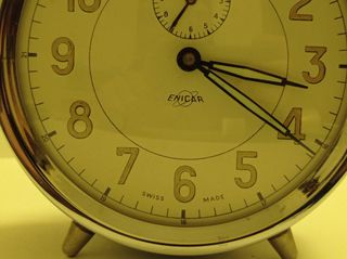 Orologio sveglia Enicar vintage