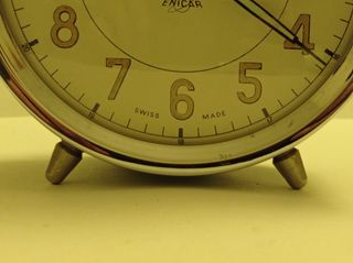 Orologio sveglia Enicar vintage