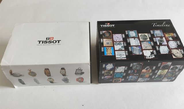 2 Caixas Tissot Relógios Pulso