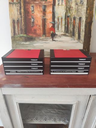 2 Caixas Tissot Relógios Pulso