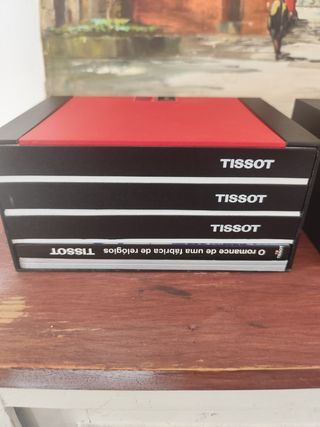 2 Caixas Tissot Relógios Pulso