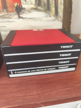 2 Caixas Tissot Relógios Pulso