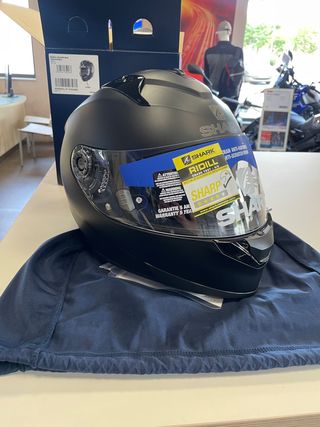 CASCO SHARK Ridill Negro Mate