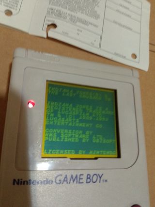 Indiana Jones y la Última Cruzada - Game Boy