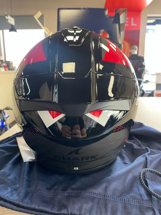 CASCO SHARK Ridill Bersek Rojo - Talla L