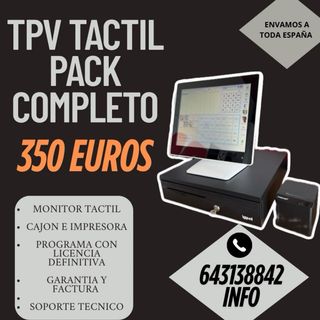 TPV táctil Pack completo