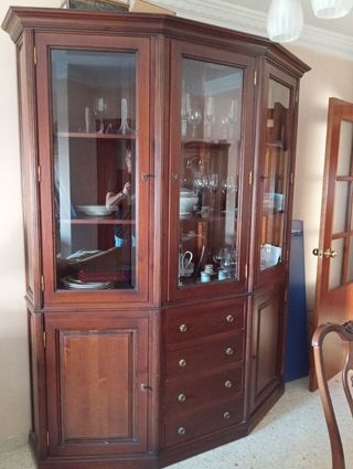 Vitrina madera pino - Mueble expositor