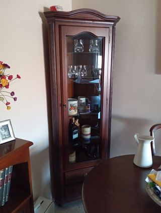Vitrina madera pino - Mueble expositor