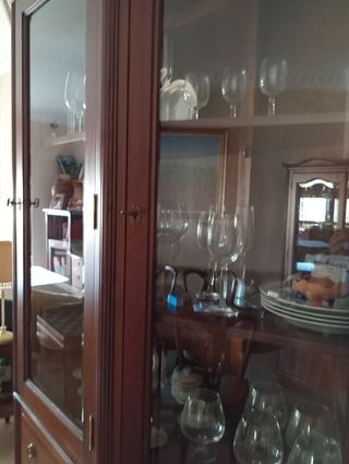 Vitrina madera pino - Mueble expositor