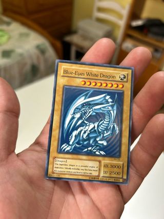 Carta Dragão Branco de Olhos Azuis Carta Azul Ojos Blancos