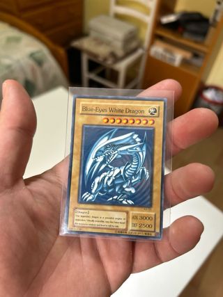 Carta Dragão Branco de Olhos Azuis Carta Azul Ojos Blancos