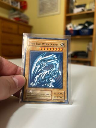 Carta Dragão Branco de Olhos Azuis Carta Azul Ojos Blancos