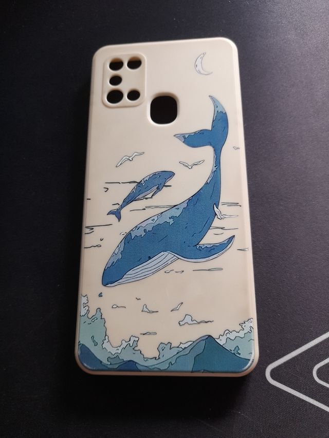 Funda Galaxy A21S - Ballenas