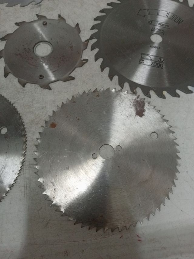 Lote 10 discos cortar madera