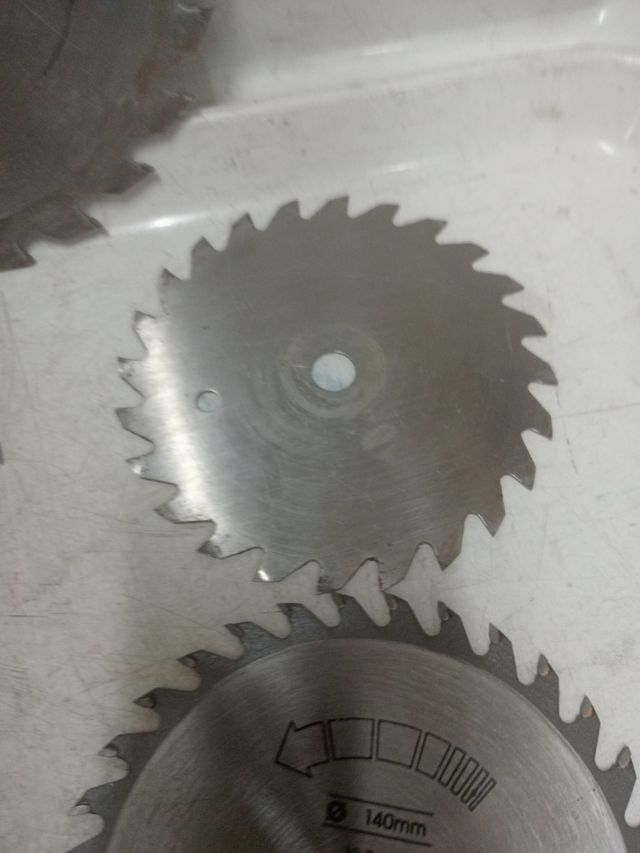 Lote 10 discos cortar madera