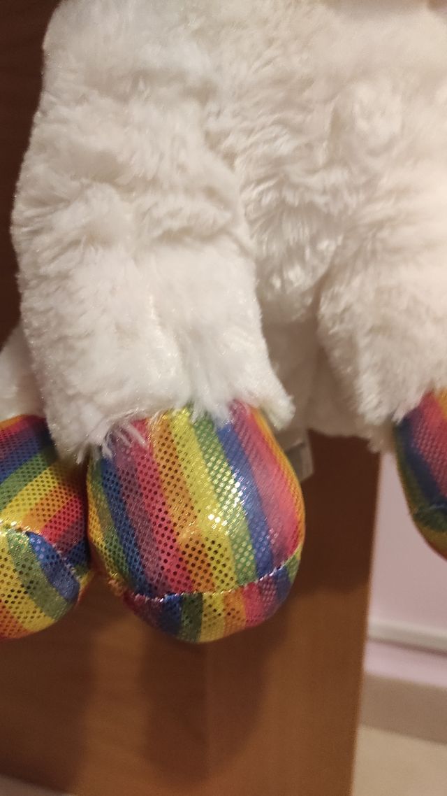 Peluche Unicornio arcoiris 50cm
