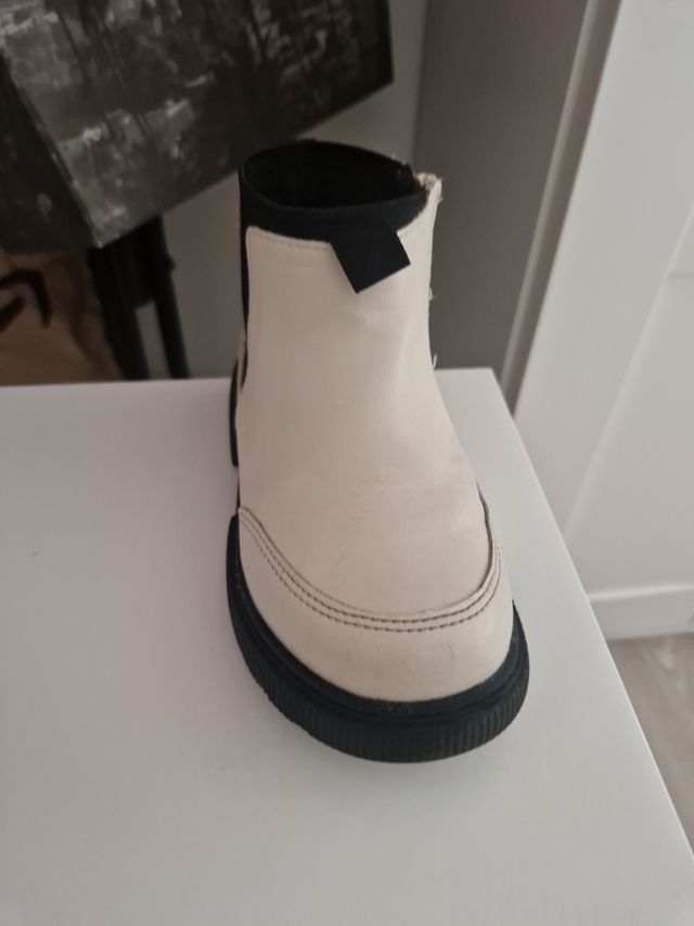 Botines niña Zara - Blancos