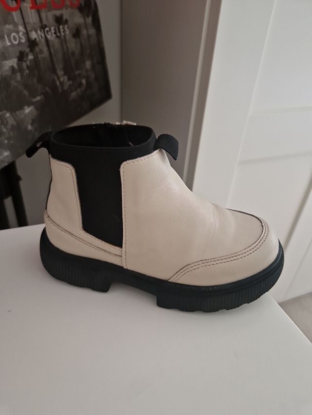 Botines niña Zara - Blancos