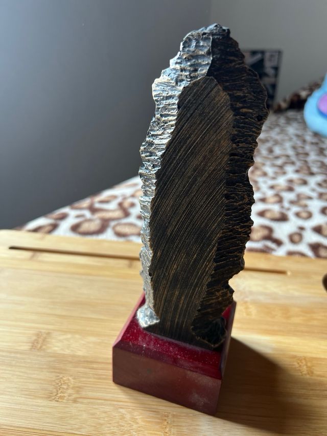 Escultura minero retro