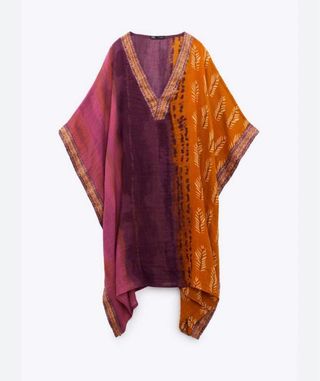 Kaftán Zara estampado