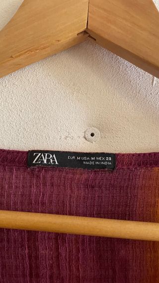 Kaftán Zara estampado