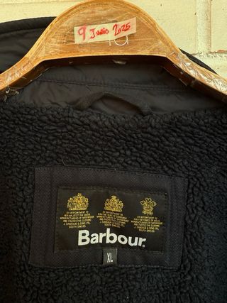 Chaqueta lana con forro interior BARBOUR talla XL 