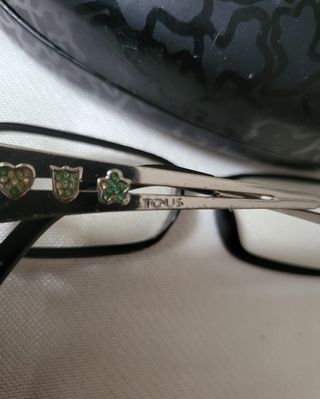 Gafas TOUS - negras y plateadas