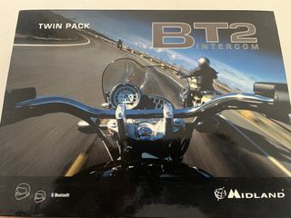 Intercomunicador BT2 Midland (Pack Doble)