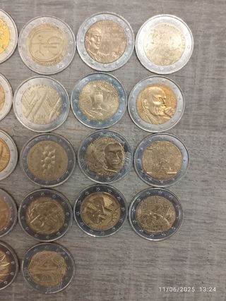 Monedas  conmemorativas 2€ Francia: 2007-2024