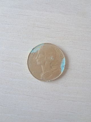 Moneda 20 céntimos Francia 1973