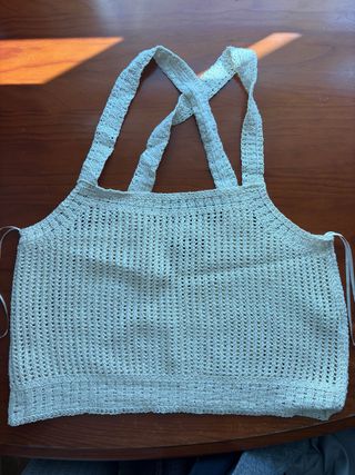 Top crochet Massimo Dutti S