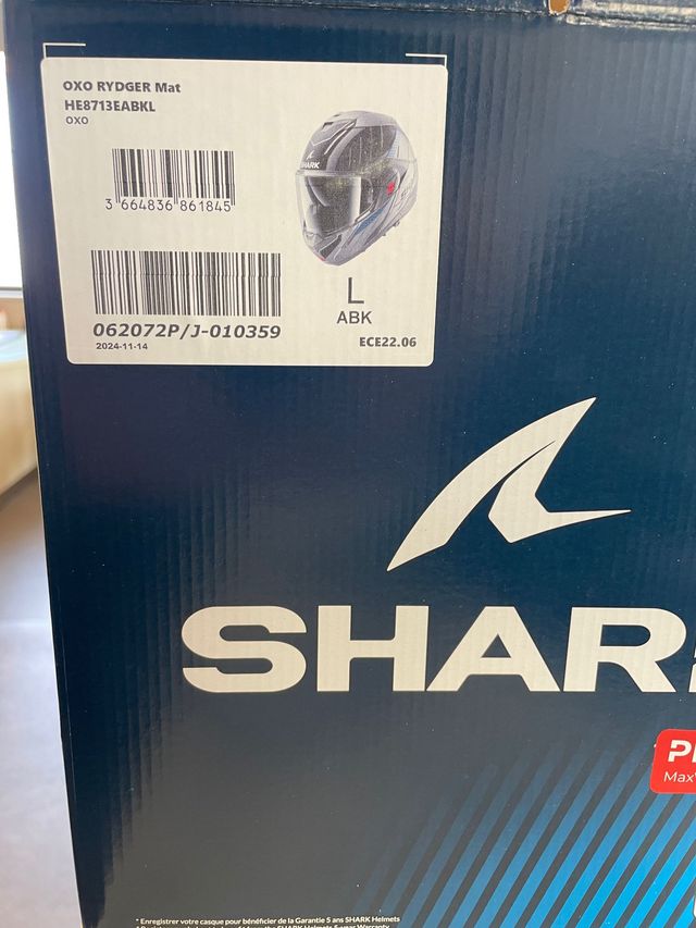 Casco Shark OXO RYDGE