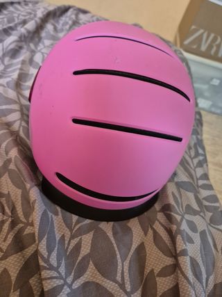 Casco protector bici Livall niña rosa