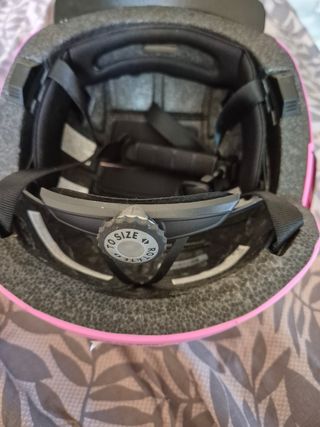 Casco protector bici Livall niña rosa
