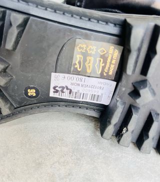 Minelli - Mocasines negros, talla 36